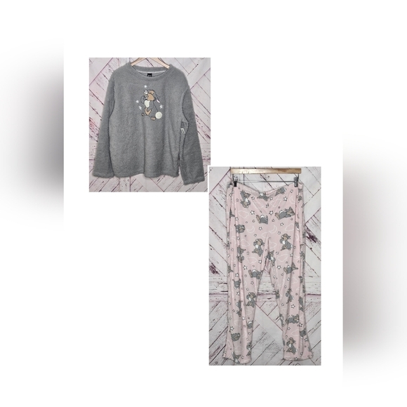 Disney Other - Disney Thumper Fleece Pj Set